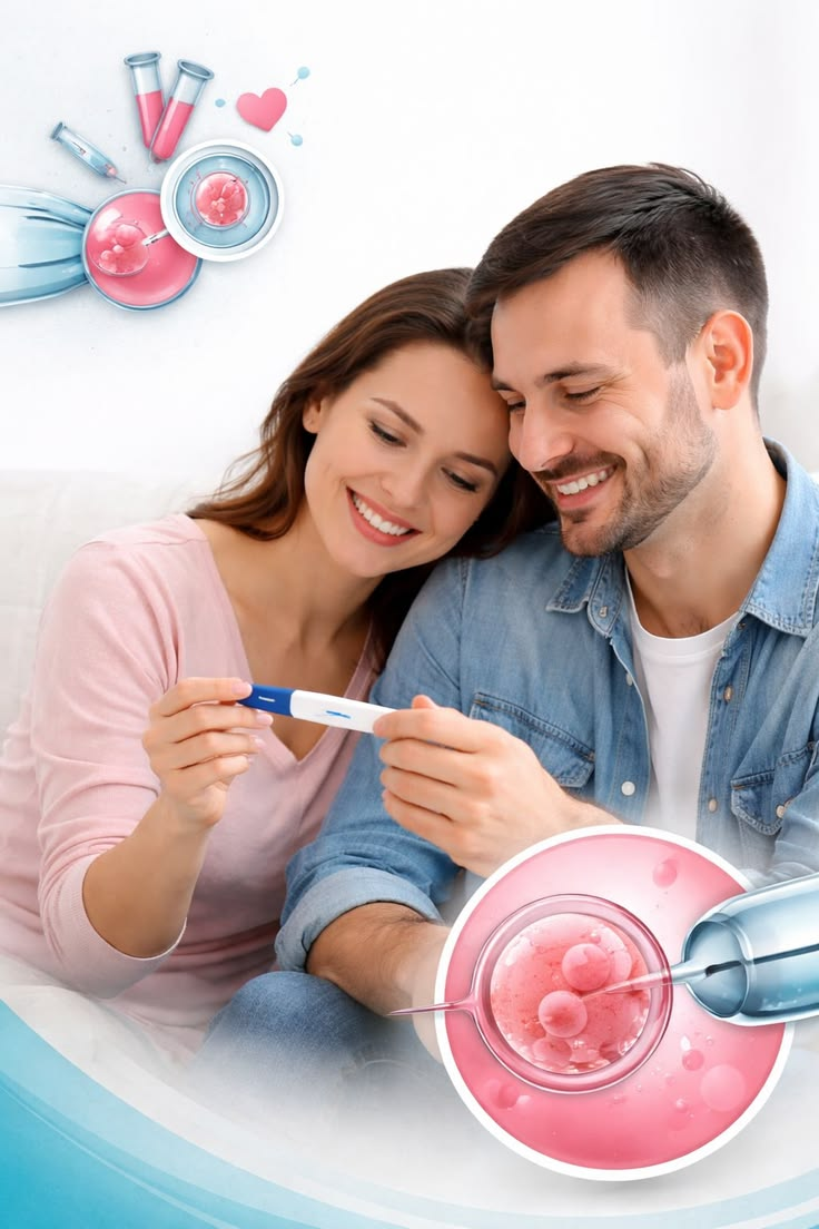 A couple sharing a hopeful moment